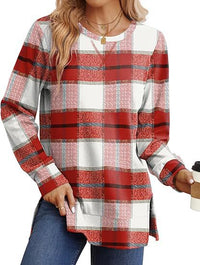 Plaid Red